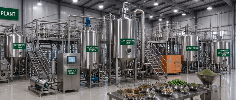 Herbal Processing Plant
