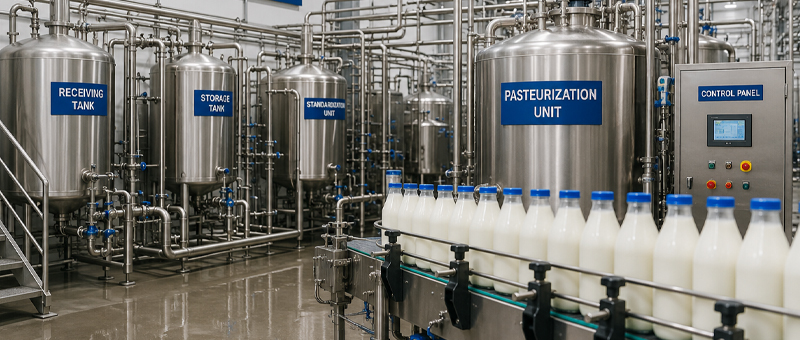 Milk Process Plant