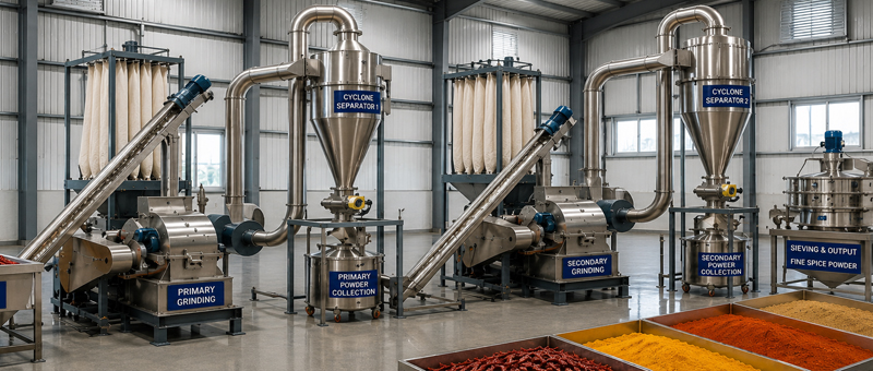 Spice Processing Plant