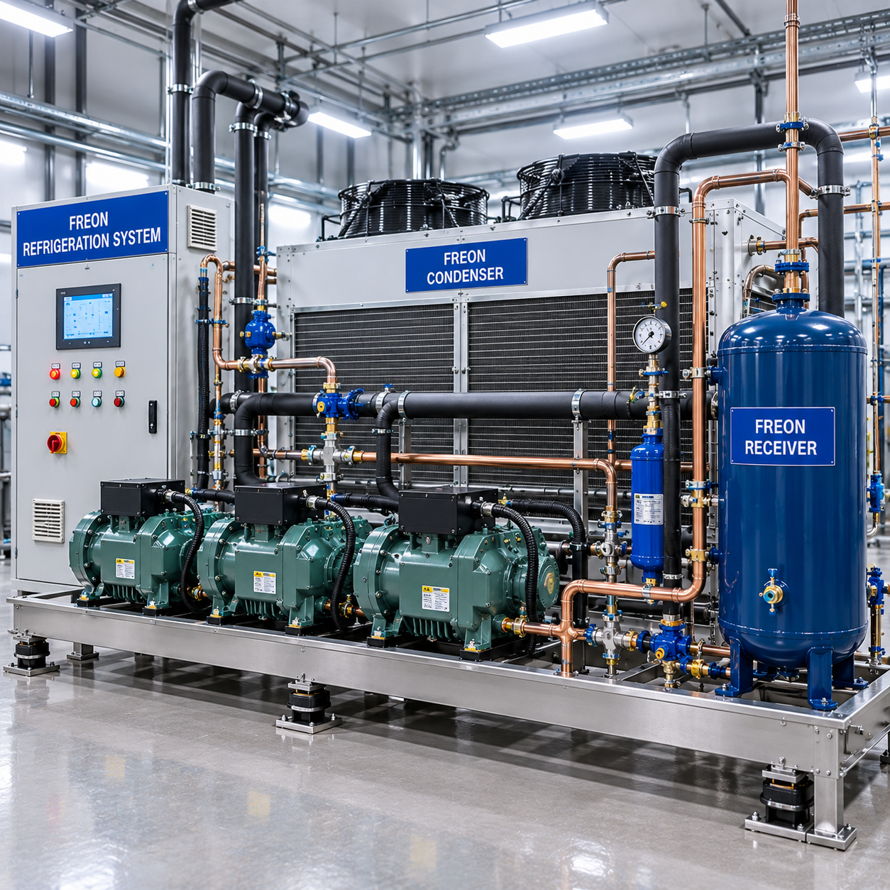 Top Freon Refrigeration System Manufacturers in India by H. A. Engineering