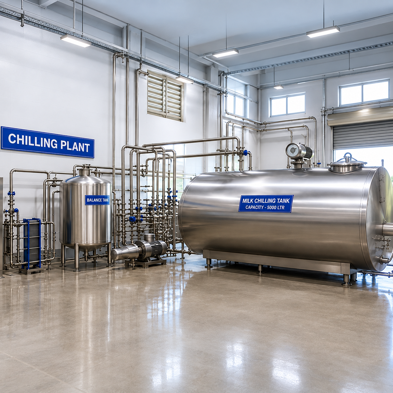 Milk Chilling Plant Manufacturers in India by H. A. Engineering